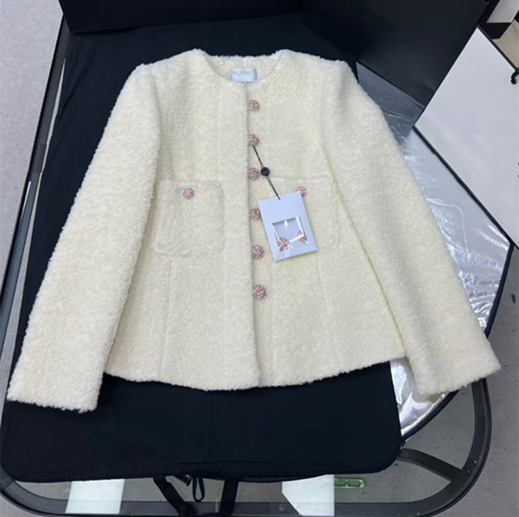 Women'S Fashion Long Coat - แฟชั่นยุโรปสำหรับผู้หญิง คอลเลคชั่นใหม่ฤดูใบไม้ผลิ 2026 ชุดแฟชั่นเสื้อโค้ทขนสัตว์แขนยาวติดกระดุมเม็ดเดียวแบบปรับแต่งได้