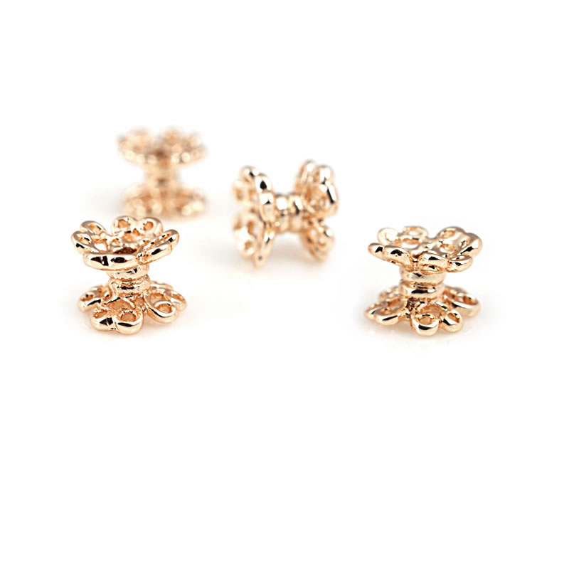 18K Gold สีทองเหลืองคู่ด้านข้า - Women Fashion Hats บทวิจารณ์และราคา