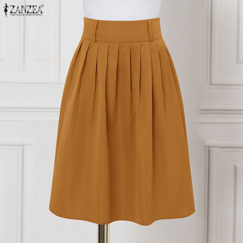 ZANZEA แฟชั่นผู้หญิงเอวสูงเอ-ไ - Belted Shirt Dress บทวิจารณ์และราคา