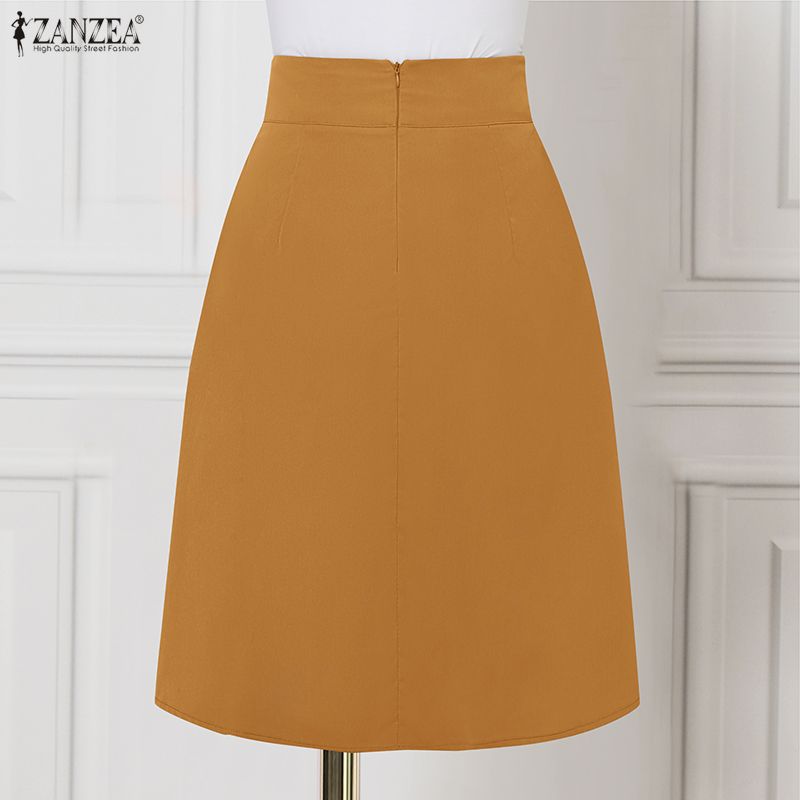 ZANZEA แฟชั่นผู้หญิงเอวสูงเอ-ไ - Belted Shirt Dress บทวิจารณ์และราคา
