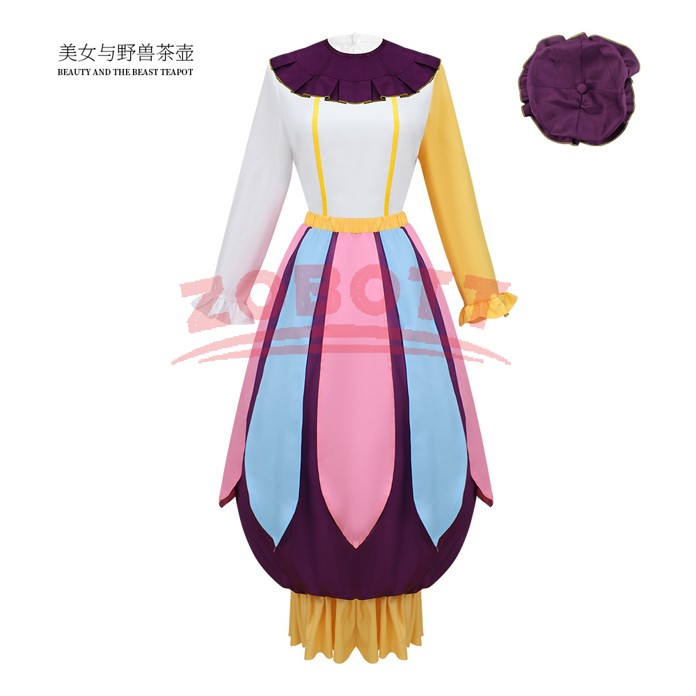 ชุดคอสเพลย์ Mrs. Potts ชุดเดรส - Women Fashion Hats บทวิจารณ์และราคา