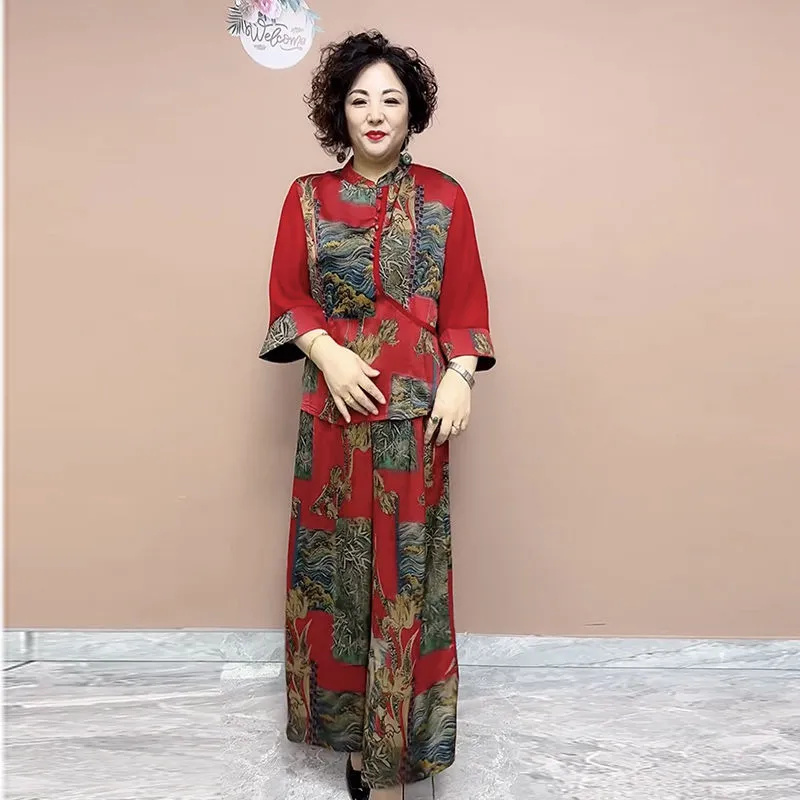 2025 ใหม่กางเกงขากว้างชุดกลางแ - Wide Leg Palazzo Pants บทวิจารณ์และราคา