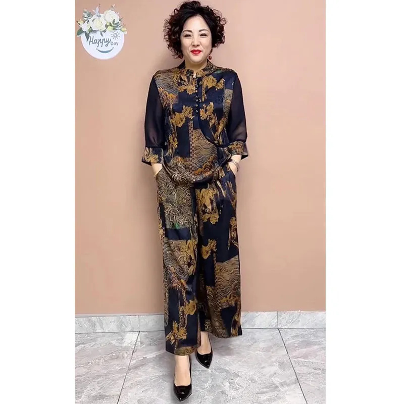 2025 ใหม่กางเกงขากว้างชุดกลางแ - Wide Leg Palazzo Pants บทวิจารณ์และราคา