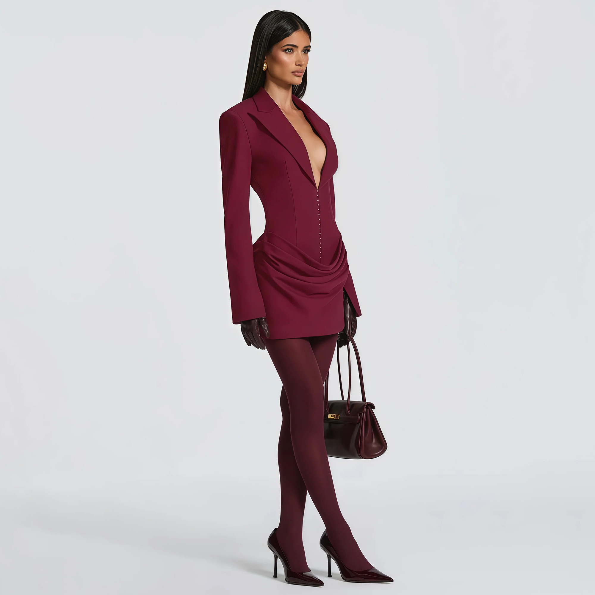 เดรสสั้นสีพื้น NOVA แฟชั่น สำห - Women'S Fashion Nova Dresses บทวิจารณ์และราคา