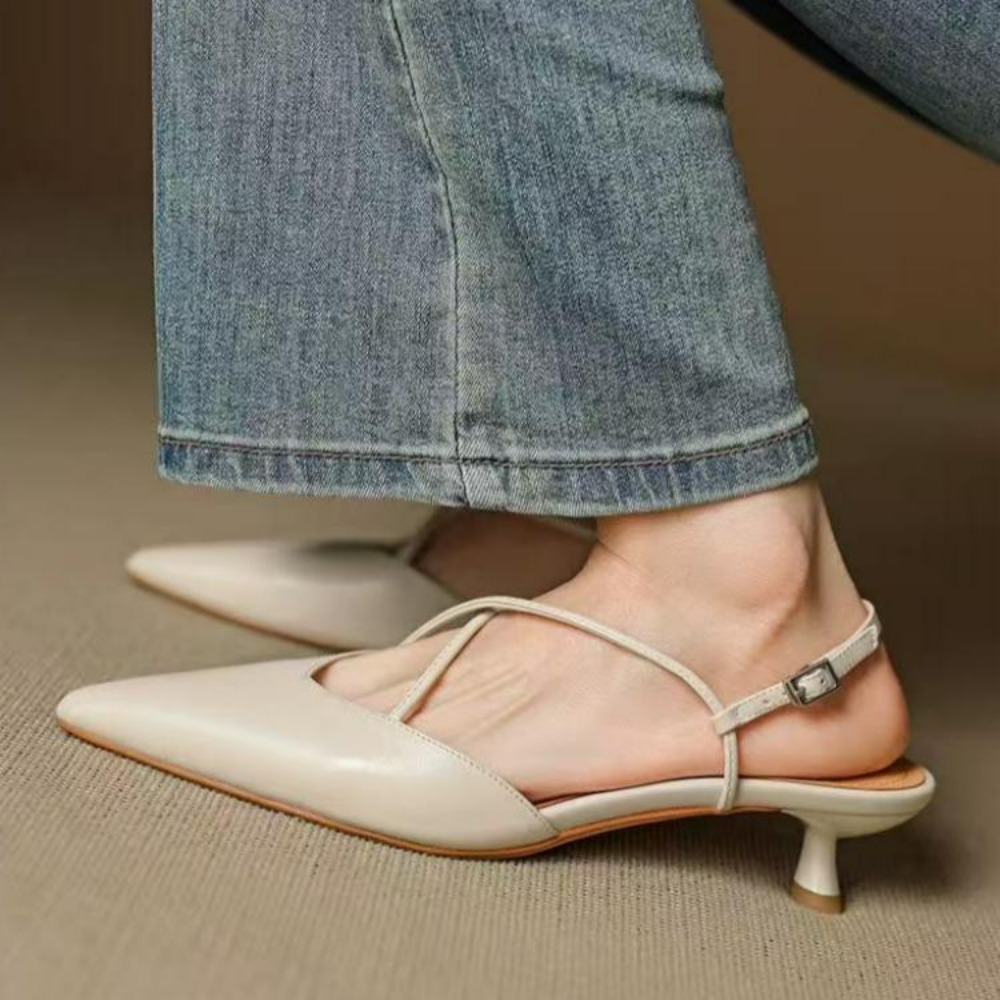 รองเท้าส้นเตี้ยแบบสวมปลายแหลมส - Women'S Fashion Q บทวิจารณ์และราคา