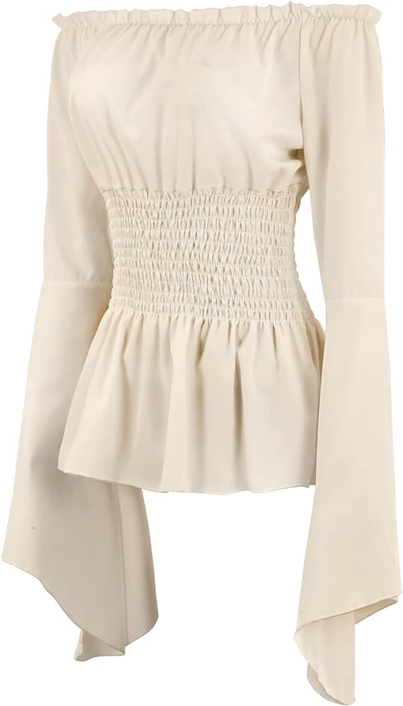 เสื้อผู้หญิงสไตล์เรอเนซองส์ คอ - Belted Shirt Dress บทวิจารณ์และราคา