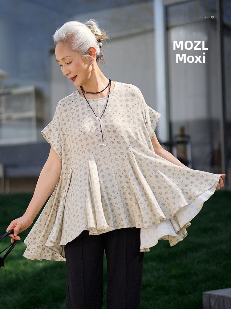 Muzhi เสื้อยืดแขนสั้นแฟชั่นฤดู - Women'S Fashion In The 60S บทวิจารณ์และราคา