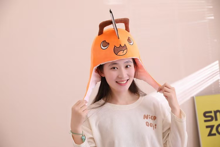 หมวกคอสเพลย์อนิเมะ Chainsaw Ma - Women Fashion Hats บทวิจารณ์และราคา