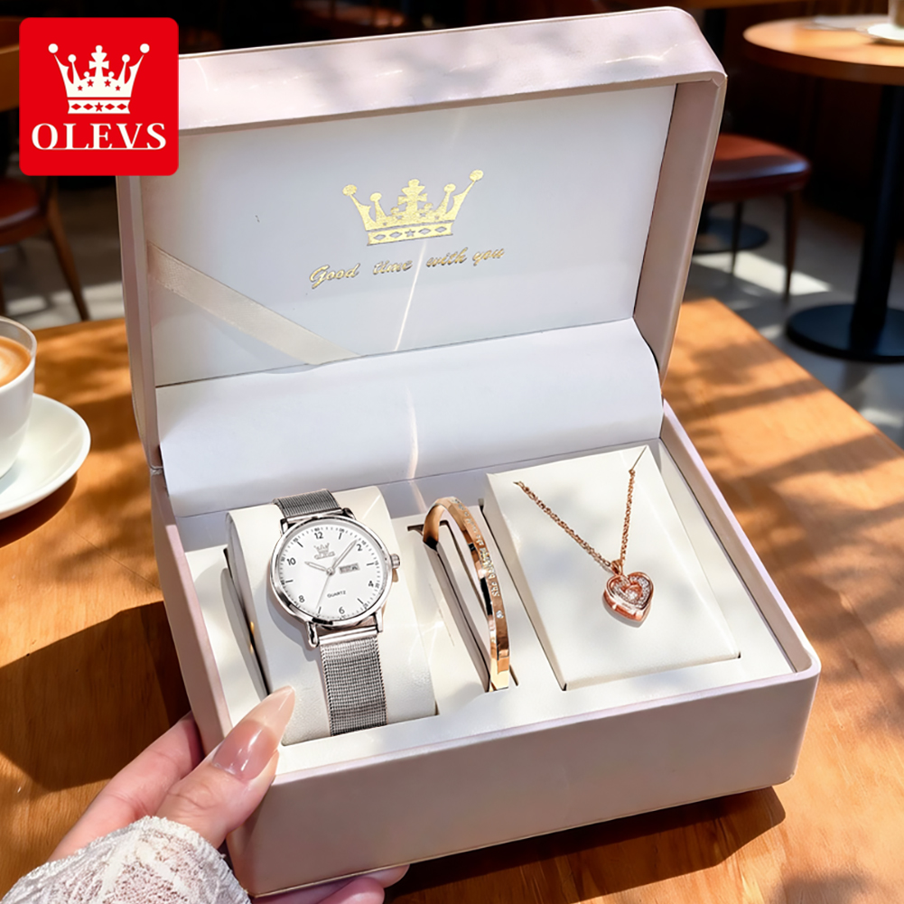 OLEVS 2996 นาฬิกาผู้หญิงนาฬิกา - Women'S Fashion Line บทวิจารณ์และราคา
