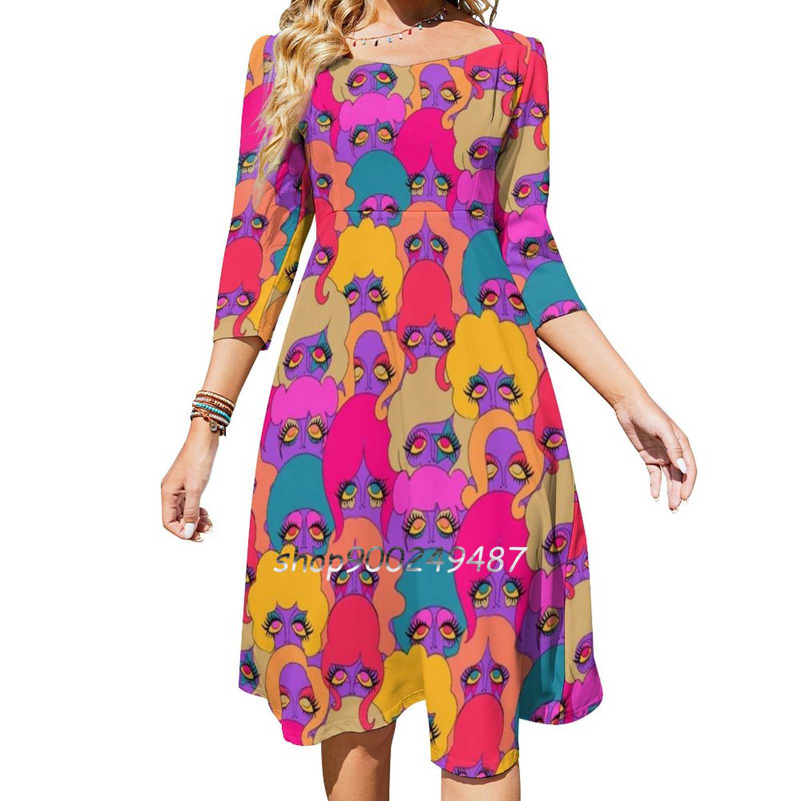 Colorful Ladies Sweetheart Kno - Women'S Fashion In The 60S บทวิจารณ์และราคา