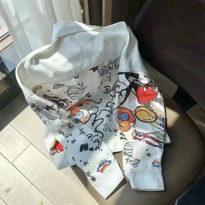 หญิงเกาหลีแฟชั่นคาวบอยเสื้อ Ou - Women'S Fashion Denim Jacket บทวิจารณ์และราคา
